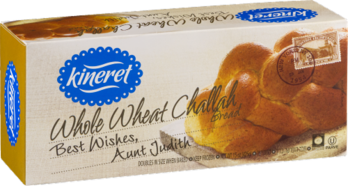 Kineret Whole Wheat Challah Bread Perspective: back