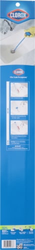 Clorox™ Drain Cleaner Hair & Clog Remover Perspective: back