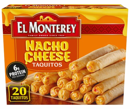 El Monterey® Nacho Cheese Taquitos Perspective: back