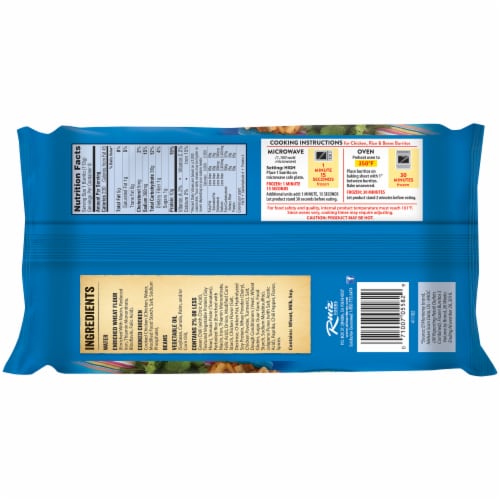 El Monterey® Chicken Rice & Bean Burritos Family Size 8 Count Perspective: back