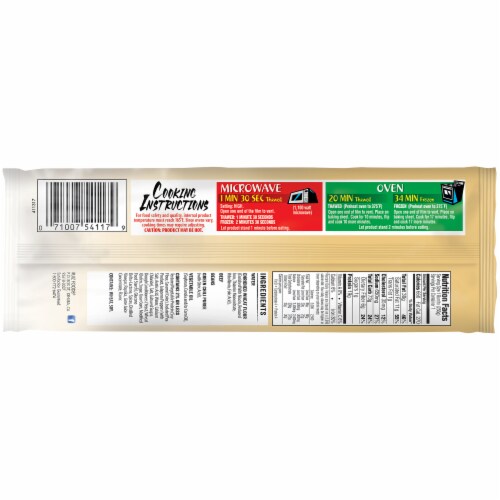 El Monterey® XX Large!® Beef & Bean Green Chili Burrito Perspective: back