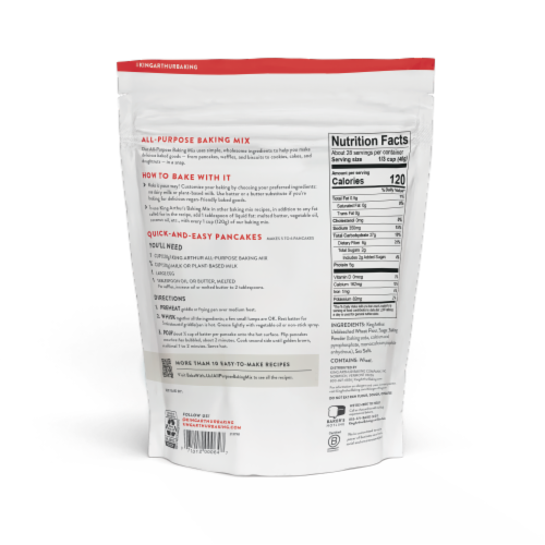 King Arthur Baking Company All Purpose Baking Mix, 40 oz - Fry’s Food