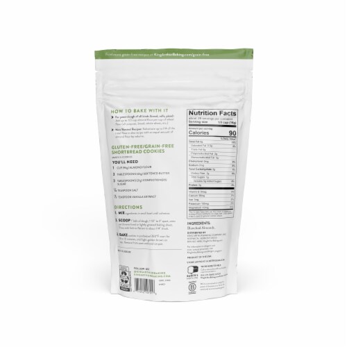 King Arthur Almond Flour Perspective: back