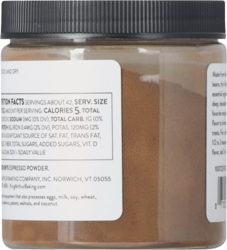 King Arthur Baking Company Espresso Powder Perspective: back