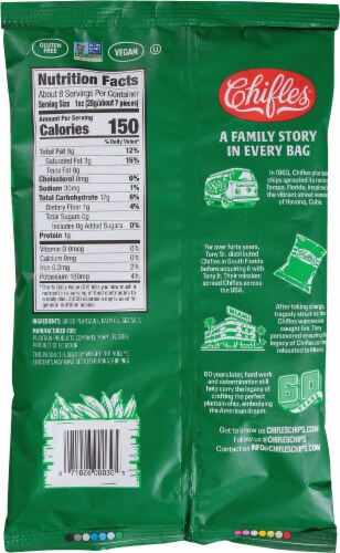 Chifles® Plantain Strips Perspective: back