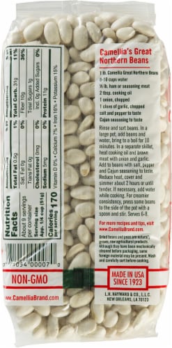 Camellia® Great Northern Beans Perspective: back