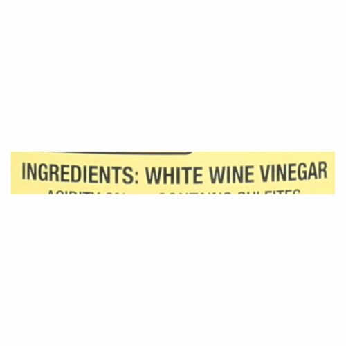 Alessi Italain White Wine Vinegar Perspective: back