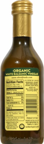 Alessi®Organic White Balsamic Vinegar Perspective: back