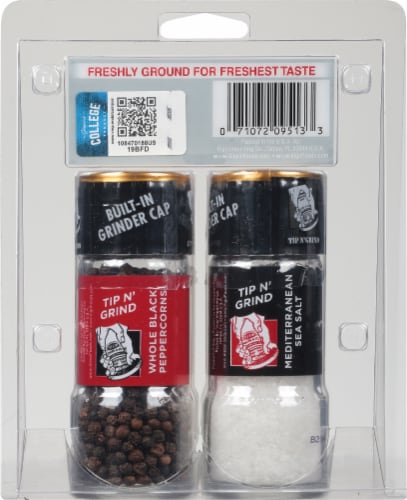 Alessi University of Georgia® Bulldogs® Salt & Pepper Grinders Perspective: back