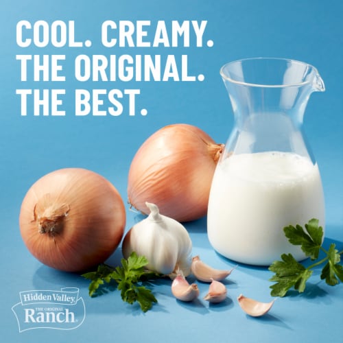 Hidden Valley Original Ranch Salad Dressing and Topping Perspective: back