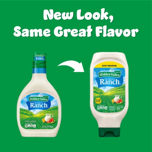 Hidden Valley Original Ranch Salad Dressing & Topping Perspective: back