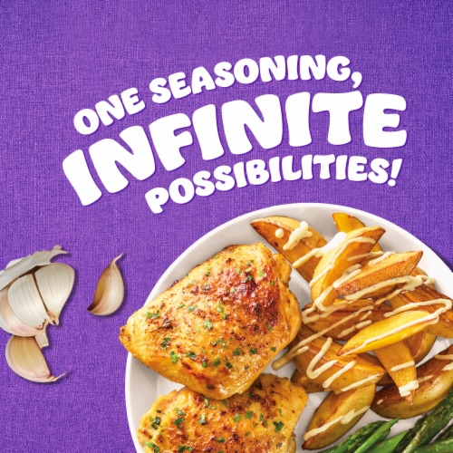 Hidden Valley Garlic Ranch Seasoning Salad Dressing and Recipe Mix Packet Perspective: back