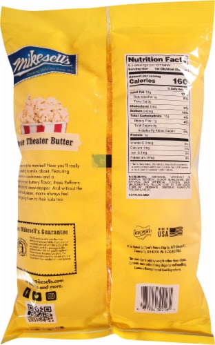 Mikesell's® Movie Theatre Butter Delites Popcorn Perspective: back