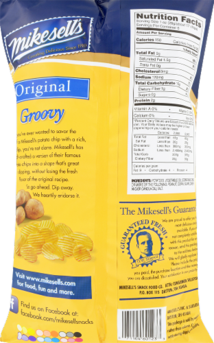 Mikesell's Groovy Potato Chips Perspective: back