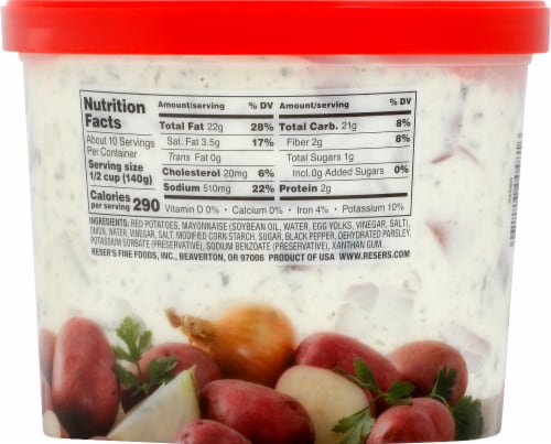 Reser's® Red Skin Potato Salad Perspective: back