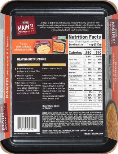 Reser's Main St Bistro® Baked Macaroni and Cheese, 20 oz - QFC