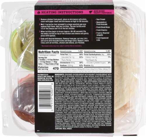 Don Pancho Express Meal Kit Perspective: back