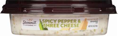 Stonemill® Kitchens Spicy Pepper & Three Cheese Premium Dip Perspective: back