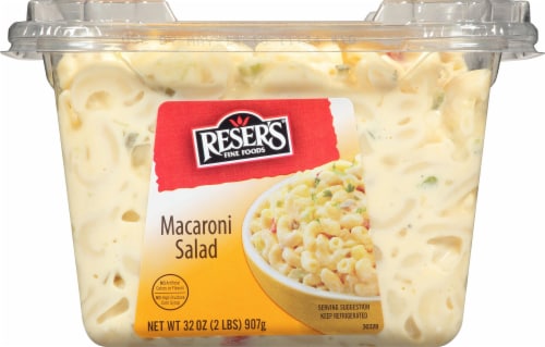 Reser's Fine Foods Macaroni Salad Perspective: back