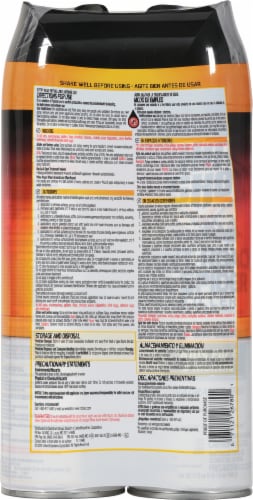 Hot Shot® Ant Roach & Spider Fragrance-free Killer Spray Twin Pack Perspective: back