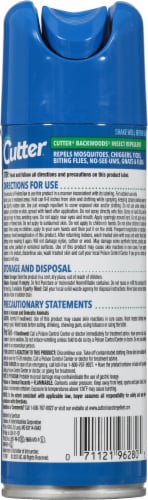 Cutter® Backwoods Insect Repellent Aerosol Spray Perspective: back
