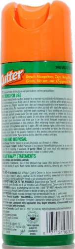 Cutter® Backwoods Bonus Bug Spray & Insect Repellent Perspective: back