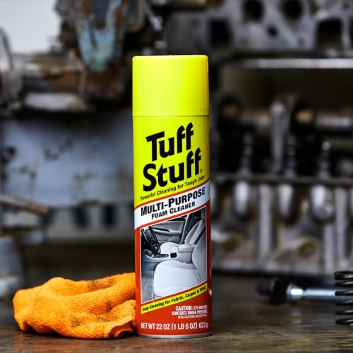 Tuff Stuff Multi-Purpose Foam Cleaner, Use on Car Interior, Furniture,  Carpet, 22 Oz Each