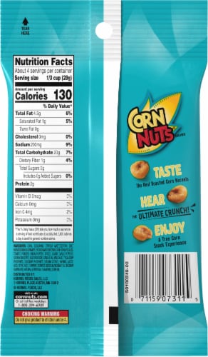 Corn Nuts® Ranch Flavored Crunchy Corn Kernels Perspective: back