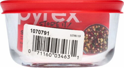 Pyrex® Simply Store™ Glass Storage Container Perspective: back