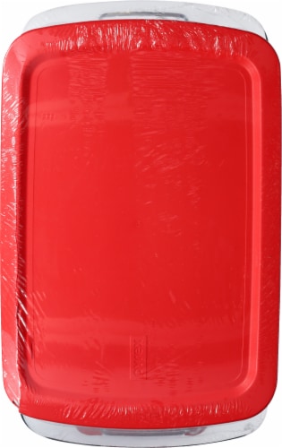 Pyrex Easy Grab 6 Piece Value Pack Covered Storage and Baking Set Red Clear 6 pc Fred Meyer