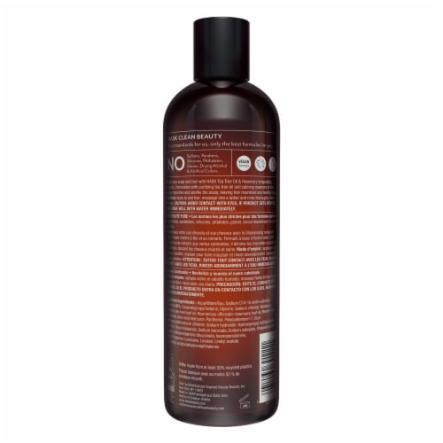 Hask® Tea Tree Oil & Rosemary Invigorating Shampoo Perspective: back