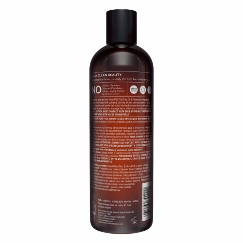 Hask® Tea Tree Oil & Rosemary Invigorating Shampoo Perspective: back
