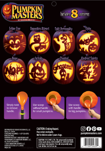 Pumpkin Masters® All in One Pumpkin Carving Kit Perspective: back