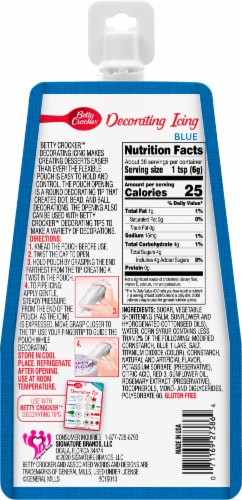 Betty Crocker™ Decorating Icing - Blue Perspective: back
