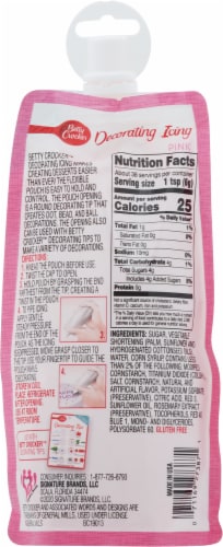 Betty Crocker™ Pink Decorating Icing Perspective: back