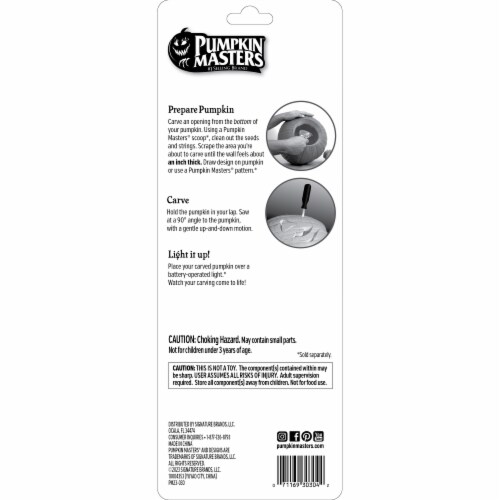 Pumpkin Masters Halloween Grim Reaper Carving Tools Perspective: back