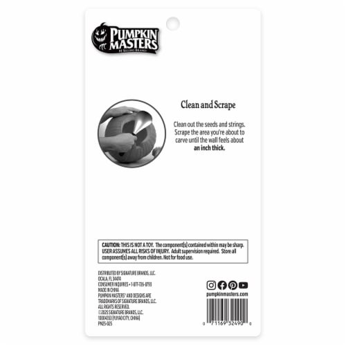 Pumpkin Masters® Halloween Premium Pumpkin Scoop Perspective: back