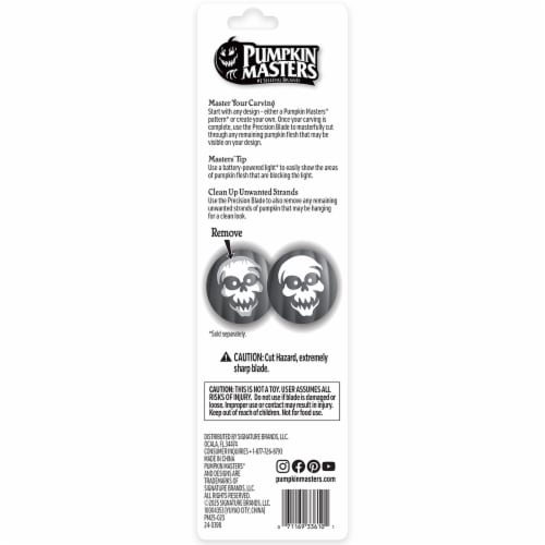 Pumpkin Masters®  Halloween Masters Collection Precision Blade Perspective: back