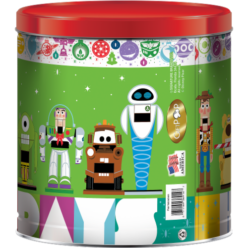 GiftPop Disney® Pixar Nutcrackers Assorted Popcorn Tin Perspective: back