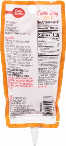 Betty Crocker™ Orange Cookie Icing Perspective: back