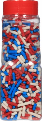 Betty Crocker™ Red White & Blue Sprinkles Perspective: back