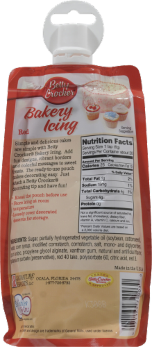 Betty Crocker Easy Squeeze Red Icing Perspective: back