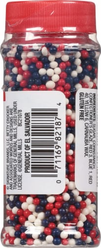 Betty Crocker™ Patriotic Pearls Cupcake Gems Perspective: back