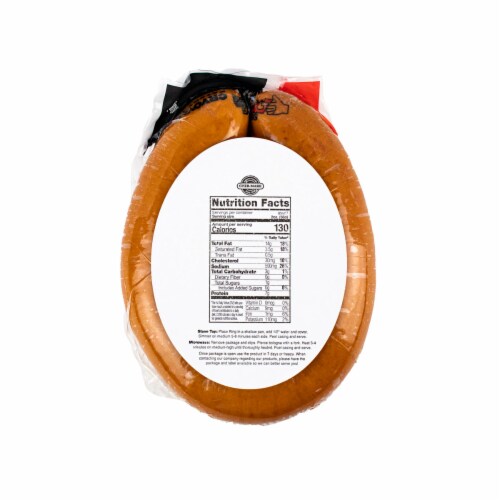 Cher-Make Beef Ring Bologna Perspective: back