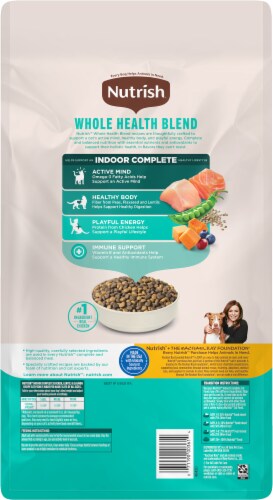 Rachael Ray Nutrish™ Indoor Complete Chicken with Lentils & Salmon Dry Cat Food Perspective: back