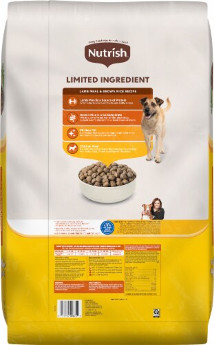 Rachael Ray Nutrish Just 6 Lamb Meal Brown Rice Recipe Adult Dry Dog Food 28 lb Harris Teeter