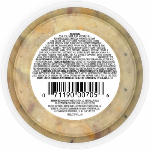 Rachael Ray™ Nutrish™ Ocean Fish-a-Licious Natural Wet Cat Food Perspective: back