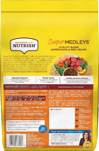 Rachael Ray™ Nutrish® Super Medleys Beef Dry Dog Food Perspective: back