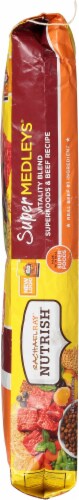 Rachael Ray Nutrish Super Medleys Beef Dry Dog Food Perspective: back