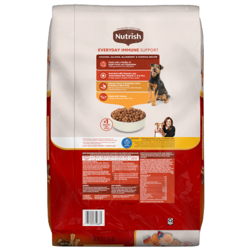 Nutrish™ Everyday Immune Support Dry Dog Food Perspective: back